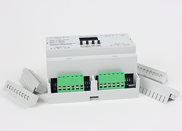 VJLight DD-16D - DMX декодер 16 каналов с двойной&nbsp;гальванической развязкой на DIN рейку.