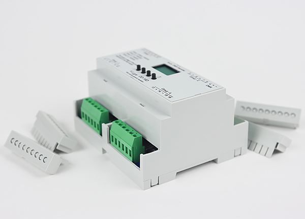 VJLight DD-16D - DMX декодер 16 каналов с двойной&nbsp;гальванической развязкой на DIN рейку.