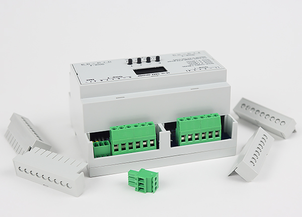 VJLight DD-16D - DMX декодер 16 каналов с двойной&nbsp;гальванической развязкой на DIN рейку.