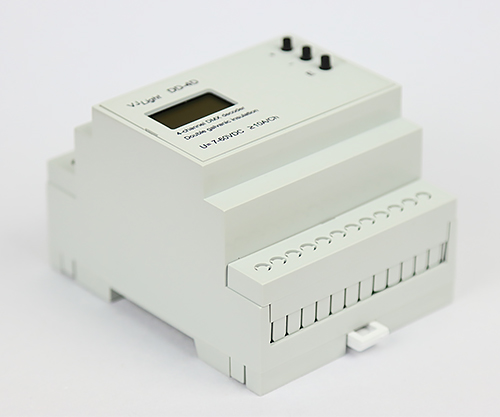 Show-Device.ru - DMX декодеры на DIN рейку. OLED экран, двойная гальваническая развязка, винтовые клеммники.