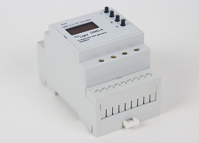 Show-Device.ru - DMX конвертеры на DIN рейку. OLED экран, двойная гальваническая развязка, разъемные клеммники.