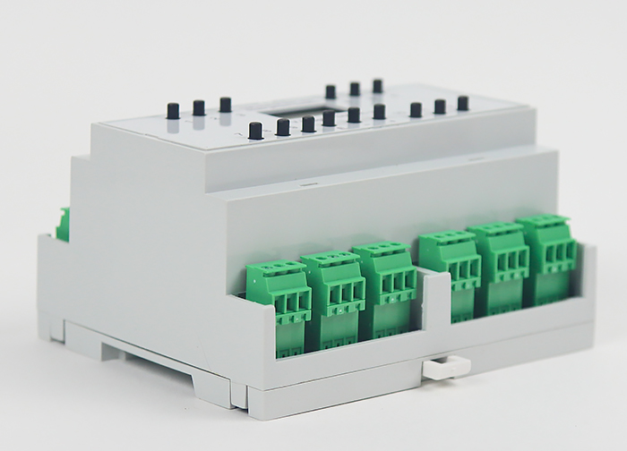 VJLight DMX R-12 - DMX реле на DIN рейку 12 каналов с двойной гальванической развязкой