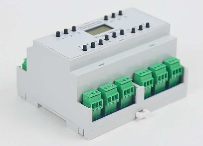 VJLight DMX R-12 - DMX реле на DIN рейку 12 каналов с двойной гальванической развязкой