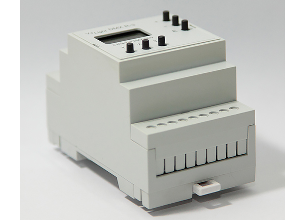 VJLight DMX R-3 - DMX реле на DIN рейку 3 канала с двойной&nbsp;гальванической развязкой