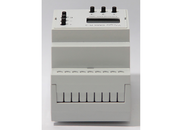 VJLight DMX R-3 - DMX реле на DIN рейку 3 канала с двойной&nbsp;гальванической развязкой