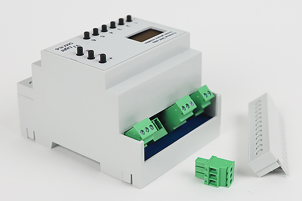 VJLight DMX R-6 - DMX реле на DIN рейку 6 каналов по 6A/250VAC с двойной&nbsp;гальванической развязкой