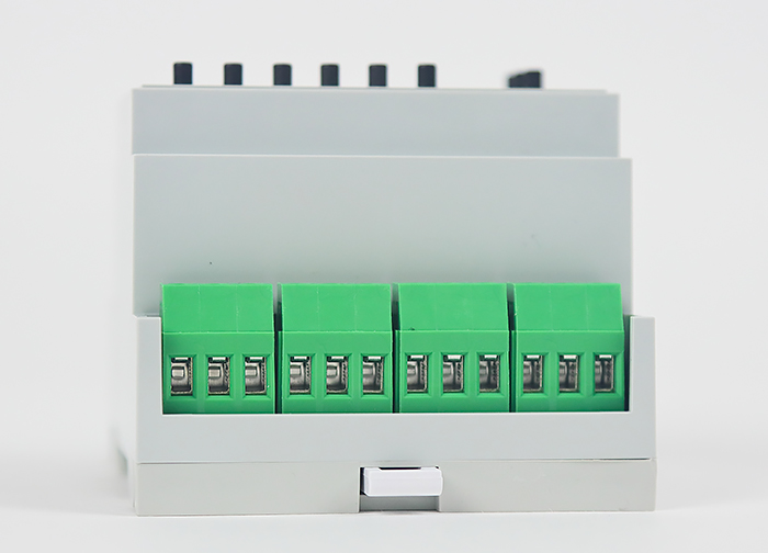 VJLight DMX R-6i - DMX реле на DIN рейку 6 каналов по 16A/250VAC с двойной&nbsp;гальванической развязкой.