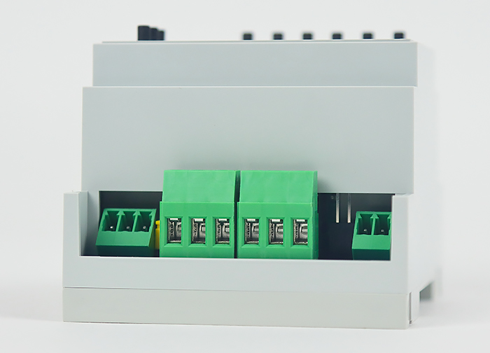 VJLight DMX R-6i - DMX реле на DIN рейку 6 каналов по 16A/250VAC с двойной&nbsp;гальванической развязкой.