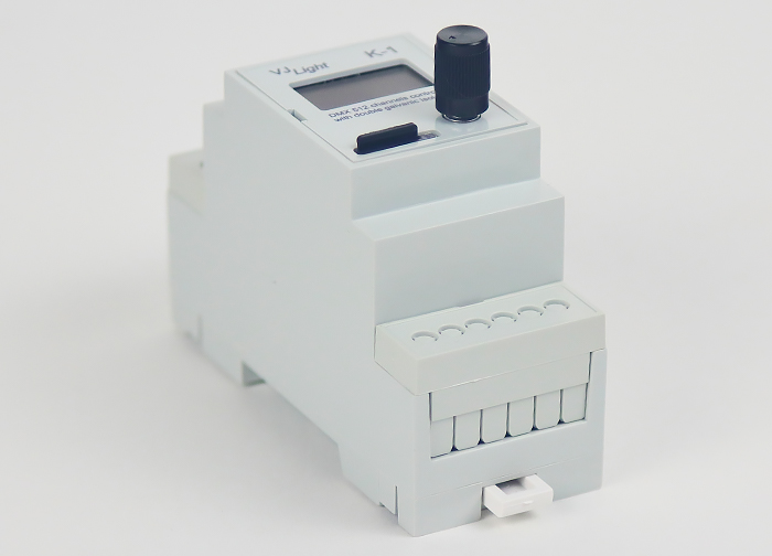 VJLight К-1 - DMX контроллер 512 каналов с двойной гальванической развязкой и простым программированием в текстовом файле.