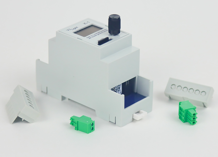 VJLight К-1 - DMX контроллер 512 каналов с двойной гальванической развязкой и простым программированием в текстовом файле.