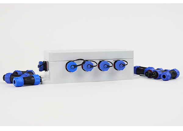 VJLight-SP-8i - IP68 (IP67) DMX сплиттер-усилитель 8 выходов с двойной гальванической развязкой и индикаторами