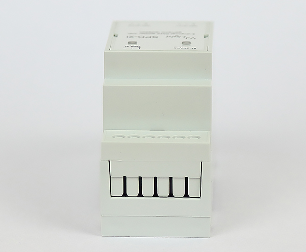 VJLight SPD-2i - DMX сплиттер-усилитель на DIN рейку 2 выхода с двойной гальванической развязкой и индикаторами