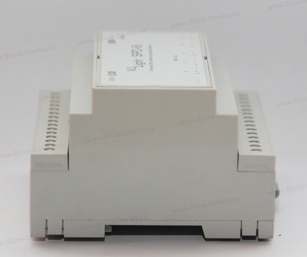 VJLight SPD-6i - DMX сплиттер-усилитель на DIN рейку 6 выходов с двойной гальванической развязкой и индикаторами