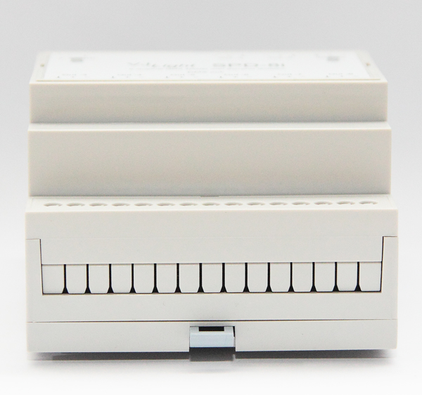 VJLight SPD-8i - DMX сплиттер-усилитель на DIN рейку 8 выходов с двойной гальванической развязкой и индикаторами