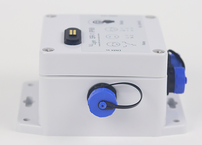 VJLight SR-1i - IP68 (IP67) DMX реле свободного крепления 1 канал до 13A/250VAC с двойной гальванической развязкой и индикаторами